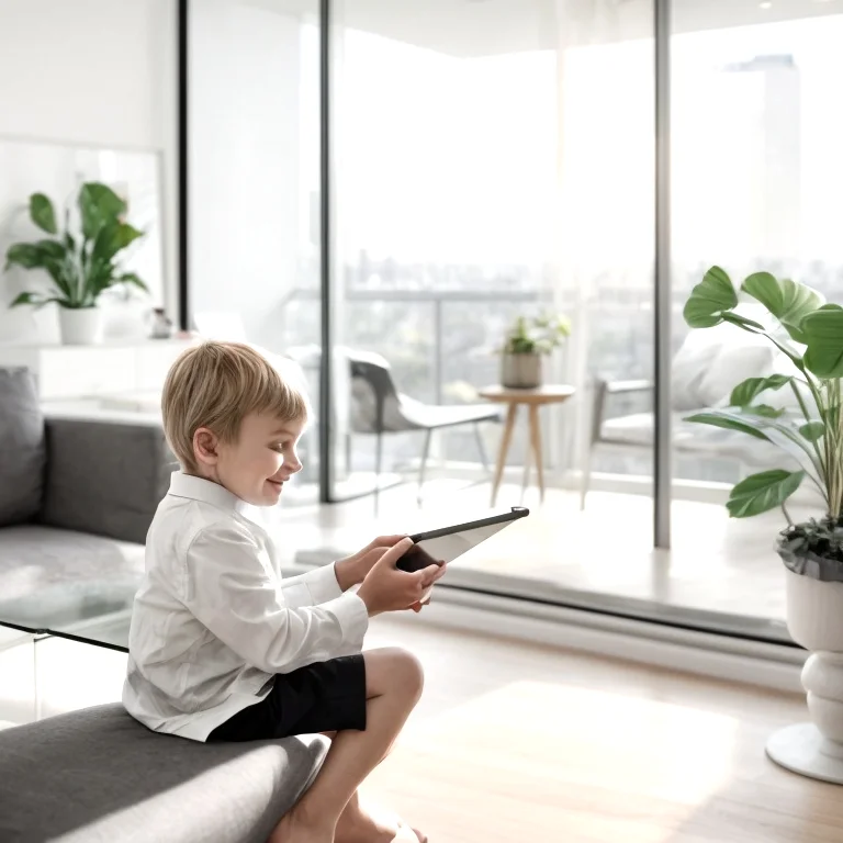 LuxFlatNow advisor showing apartment features